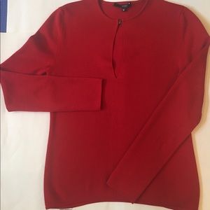 GUCCI  LONG SLEEVE DARK RED SWEATER SIZE MEDIUM
